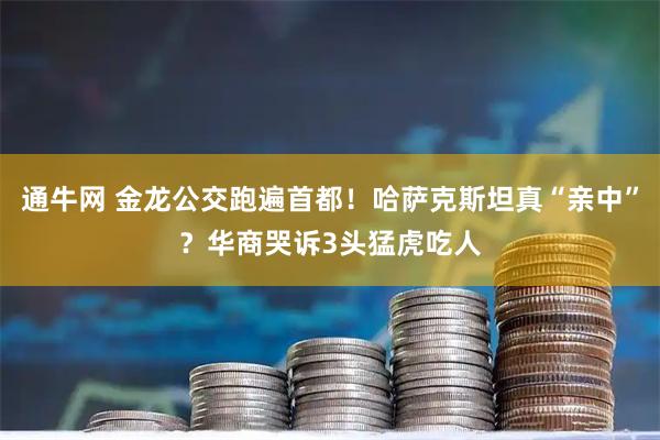 通牛网 金龙公交跑遍首都！哈萨克斯坦真“亲中”？华商哭诉3头猛虎吃人